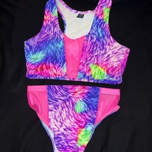 FreedomRave Wear Furry Monster Rave Set